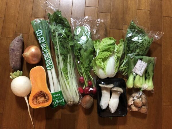 「坂ノ途中　旬のお野菜セット」３回分届いた野菜のまとめと感想 